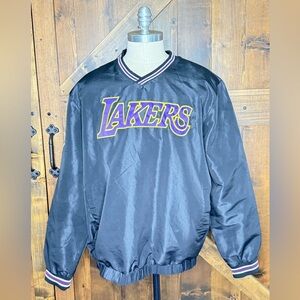 Vintage Los Angeles Lakers NBA GIII By Carl Banks Pullover Windbreaker Men’s XXL